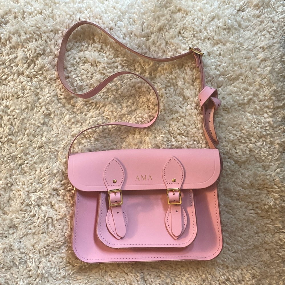 Pink Cambridge Satchel Company Crossbody bag